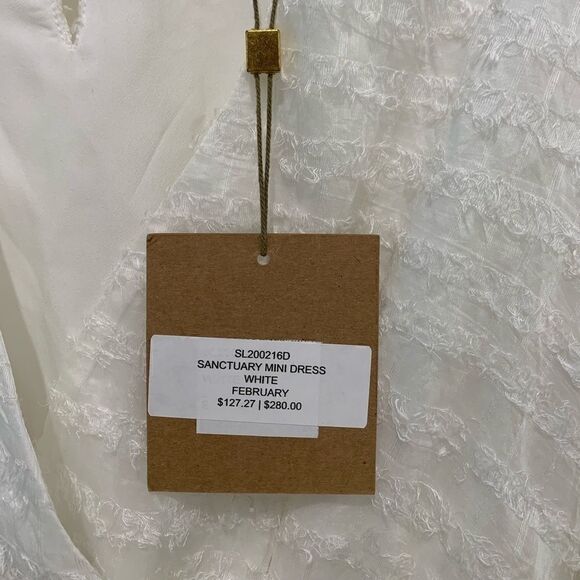 Stevie May Women’s white Sanctuary Mini Dress Size Small - Picture 5 of 5
